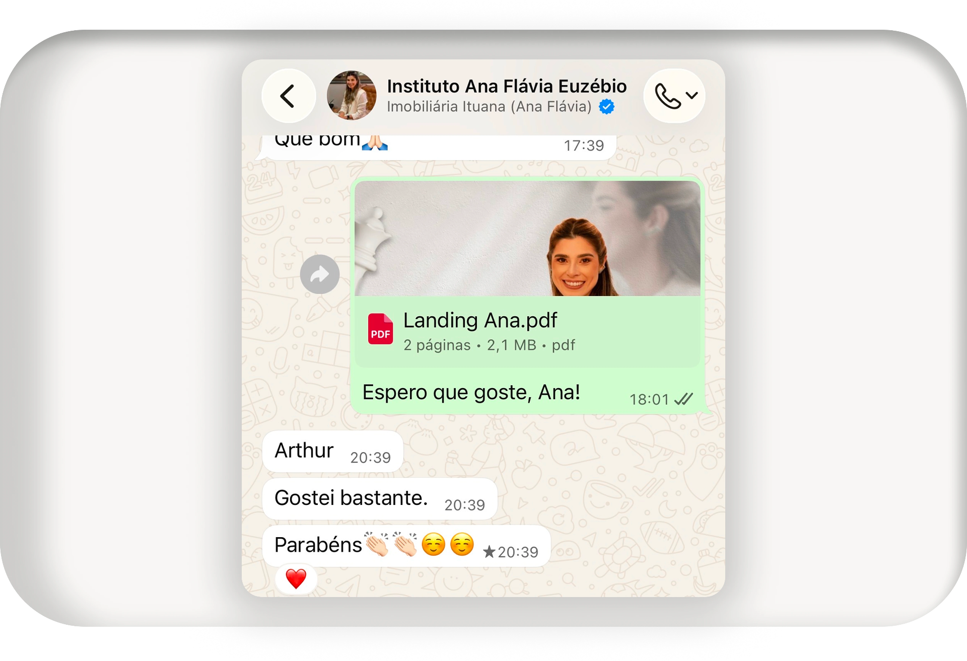 Feedback — Ana Flávia